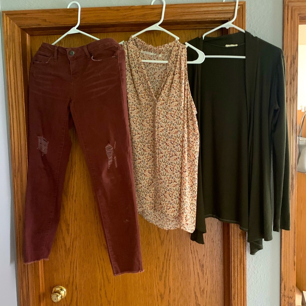 Cider Colored Jeans